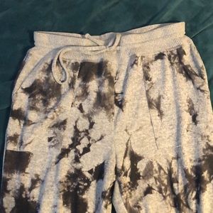 tie dye sweat pants